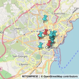 Mappa Via Adolfo Bartoli, 95124 Catania CT, Italia (1.32231)