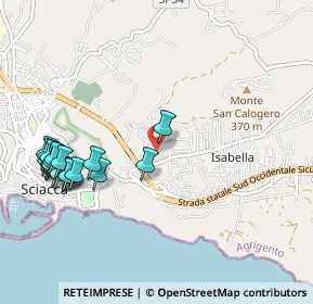 Mappa Via Avigliano, 92019 Sciacca AG, Italia (1.354)