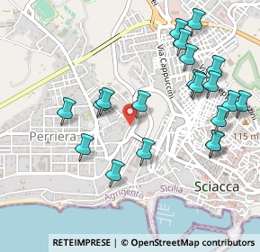 Mappa Via Tacito, 92019 Sciacca AG, Italia (0.6065)