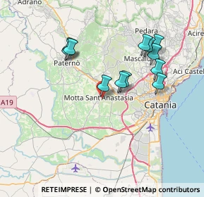 Mappa SP13, 95040 Motta Sant'Anastasia CT, Italia (7.77417)