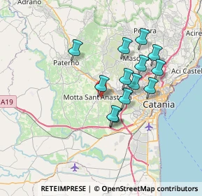 Mappa SP13, 95040 Motta Sant'Anastasia CT, Italia (6.61692)