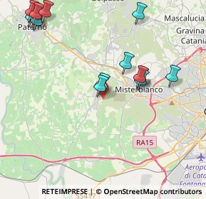 Mappa SP13, 95040 Motta Sant'Anastasia CT, Italia (5.49929)