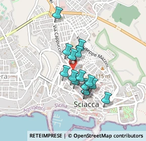 Mappa Via Morandi R., 92019 Sciacca AG, Italia (0.35133)