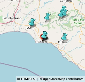 Mappa Via Morandi R., 92019 Sciacca AG, Italia (11.495)