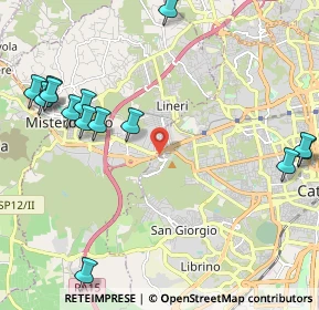 Mappa Via Lizio Bruno Litterio, 95045 Catania CT, Italia (3.07)