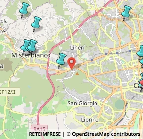 Mappa Via Lizio Bruno Litterio, 95045 Catania CT, Italia (3.943)