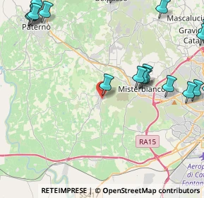 Mappa Via Regina Margherita, 95040 Motta Sant'Anastasia CT, Italia (7.0095)