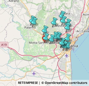 Mappa Via Regina Margherita, 95040 Motta Sant'Anastasia CT, Italia (6.72056)