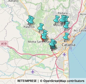 Mappa Via Regina Margherita, 95040 Motta Sant'Anastasia CT, Italia (6.64467)