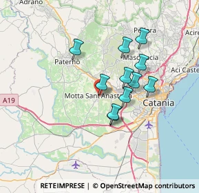 Mappa Via Regina Margherita, 95040 Motta Sant'Anastasia CT, Italia (6.15364)