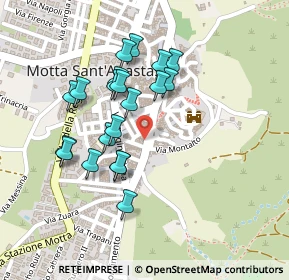 Mappa Via Regina Margherita, 95040 Motta Sant'Anastasia CT, Italia (0.2305)