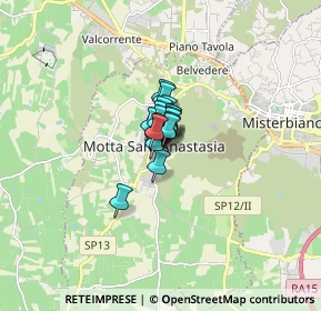 Mappa Via Regina Margherita, 95040 Motta Sant'Anastasia CT, Italia (0.581)