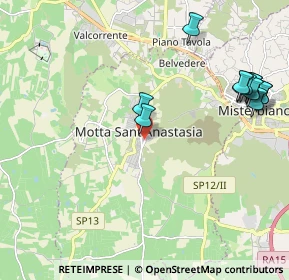 Mappa Via Regina Margherita, 95040 Motta Sant'Anastasia CT, Italia (2.75917)