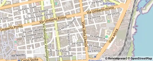 Mappa Catania