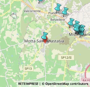 Mappa Via Francesco Francaviglia, 95040 Motta Sant'Anastasia CT, Italia (2.99)