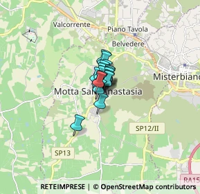 Mappa Via Cesare Battisti, 95040 Motta Sant'Anastasia CT, Italia (0.5625)
