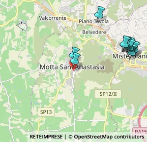 Mappa Via Cesare Battisti, 95040 Motta Sant'Anastasia CT, Italia (2.81833)