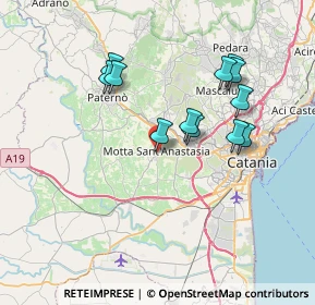 Mappa Via Cesare Battisti, 95040 Motta Sant'Anastasia CT, Italia (7.52167)