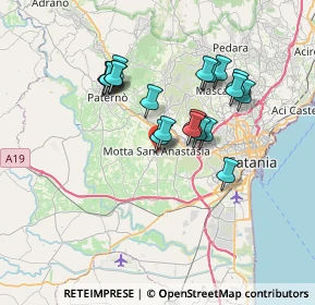 Mappa Via Francesco Francaviglia, 95040 Motta Sant'Anastasia CT, Italia (6.772)