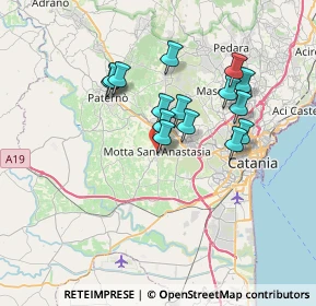Mappa Via Francesco Francaviglia, 95040 Motta Sant'Anastasia CT, Italia (6.572)