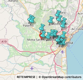Mappa Via Francesco Francaviglia, 95040 Motta Sant'Anastasia CT, Italia (6.77222)