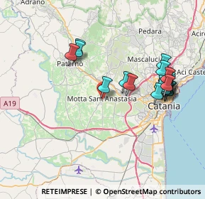 Mappa Via Edmondo de Amicis, 95040 Motta Sant'Anastasia CT, Italia (8.794)
