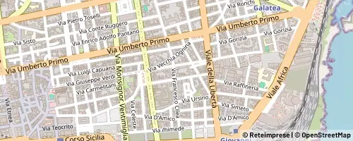 Mappa Catania
