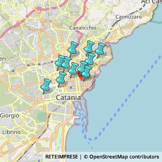 Mappa Via Mascagni Pietro, 95131 Catania CT, Italia (1.18)