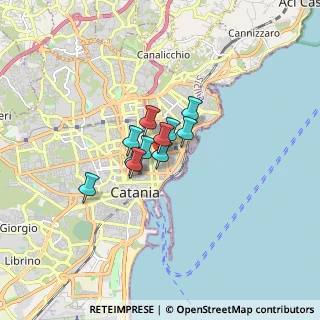 Mappa Via Mascagni Pietro, 95131 Catania CT, Italia (0.91727)
