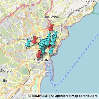Mappa Via Mascagni Pietro, 95131 Catania CT, Italia (0.967)