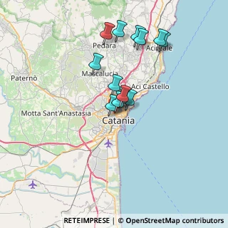 Mappa Via Asmara, 95124 Catania CT, Italia (6.84846)