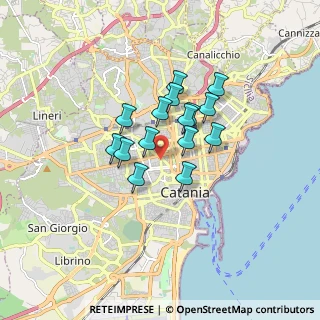 Mappa Via Asmara, 95124 Catania CT, Italia (1.31067)