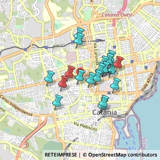 Mappa Via Asmara, 95124 Catania CT, Italia (0.8105)