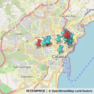 Mappa Viale Mario Rapisardi, 95124 Catania CT, Italia (1.49071)