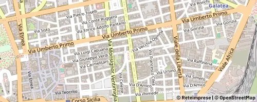 Mappa Catania