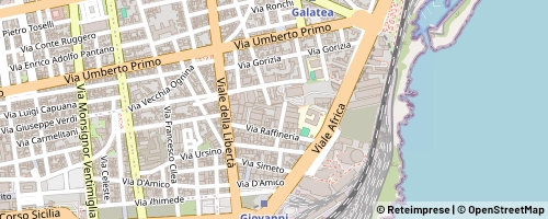 Mappa Catania
