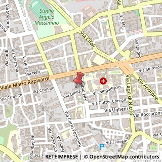 Mappa Via Ofelia, 35, 95124 Catania, Catania (Sicilia)