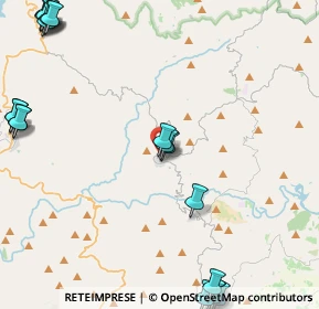 Mappa Via Nazario Sauro, 92020 San Biagio Platani AG, Italia (7.3545)