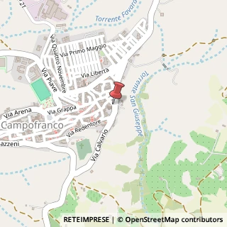 Mappa Piazza S. Rita, 90, 93010 Campofranco, Caltanissetta (Sicilia)