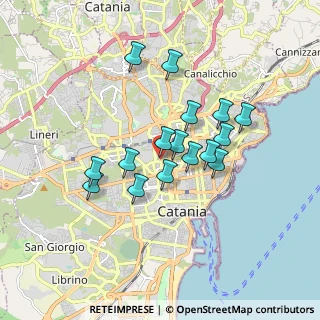 Mappa Al borgo, 95125 Catania CT, Italia (1.60125)