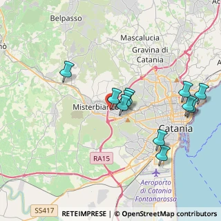Mappa Via Molinari, 95045 Misterbianco CT, Italia (4.30727)