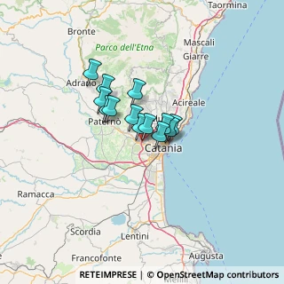 Mappa Via Molinari, 95045 Misterbianco CT, Italia (8.62)