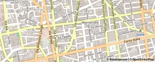 Mappa Catania