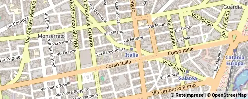 Mappa Catania