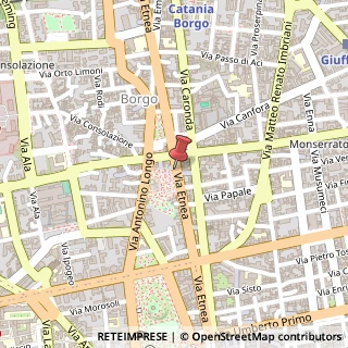 Mappa Via Etnea, 401, 95125 Catania, Catania (Sicilia)