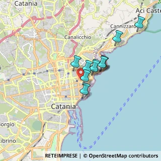 Mappa Via Martino Cilestri, 95127 Catania CT, Italia (1.38818)