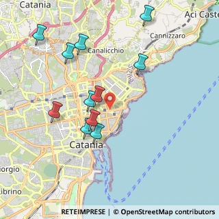 Mappa Via Martino Cilestri, 95127 Catania CT, Italia (2.25818)