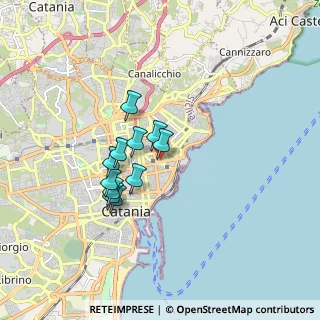 Mappa Via Martino Cilestri, 95127 Catania CT, Italia (1.44636)