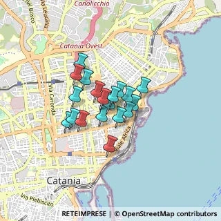 Mappa Via Martino Cilestri, 95127 Catania CT, Italia (0.578)