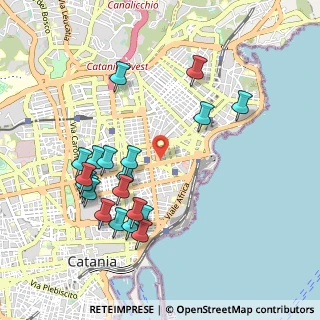 Mappa Via Martino Cilestri, 95127 Catania CT, Italia (1.162)